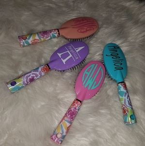 Monogrammed Hair brushes